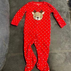 Carters baby girl reindeer onesie 9months.